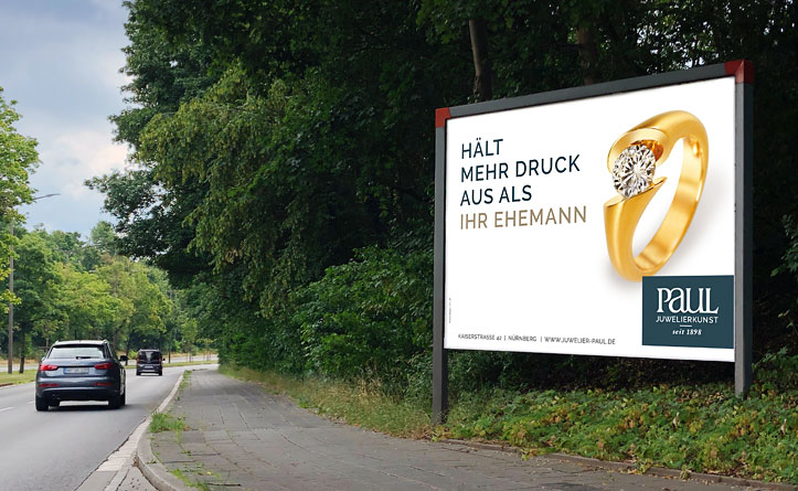 Hält mehr Druck aus als Ihr Ehemann!