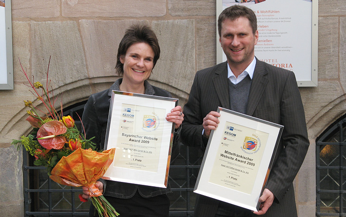 Gold beim Bayerischen Website Award