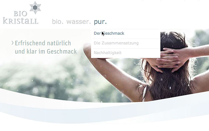 Eine Quelle der Erfrischung: BioKristall Eine Quelle der Erfrischung: BioKristall